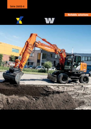 Gumikerekes kotrók Hitachi ZX170W-6