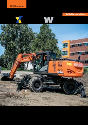 Gumikerekes kotrók Hitachi ZX190W-6