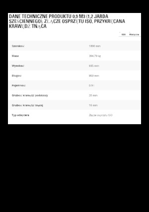 Homlokrakodó kanalak Caterpillar 0,9 m3