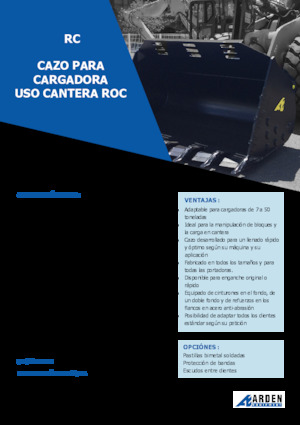 Homlokrakodó kanalak Arden L51RC