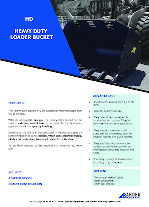 Homlokrakodó kanalak Arden L71HD