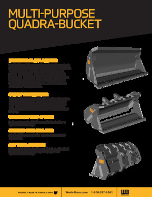 Homlokrakodó kanalak Werk-Brau QB821L