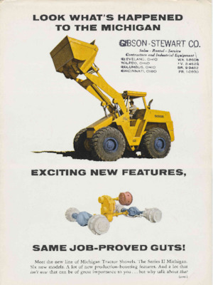 Gumikerekes homlokrakodók Clark Michigan 85A