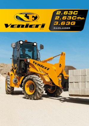 Gumikerekes homlokrakodók Venieri 2.63 C plus