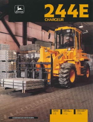 Gumikerekes homlokrakodók John Deere Construction 244 E