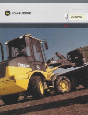 Gumikerekes homlokrakodók John Deere Construction 244 J