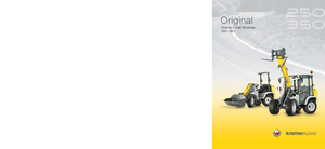 Gumikerekes homlokrakodók Kramer 350