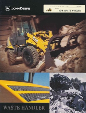 Gumikerekes homlokrakodók John Deere Construction 304 H WH