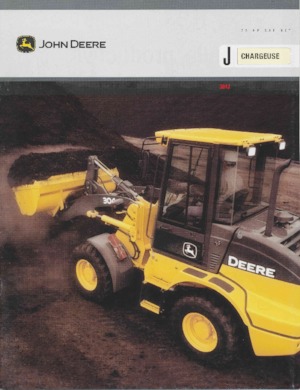 Gumikerekes homlokrakodók John Deere Construction 304 J
