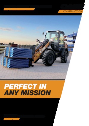 Gumikerekes homlokrakodók Case 21F