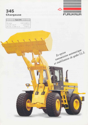 Gumikerekes homlokrakodók Furukawa 345