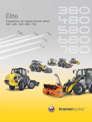 Gumikerekes homlokrakodók Kramer 480