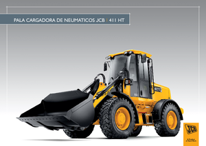Gumikerekes homlokrakodók JCB 411 HT