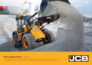 Gumikerekes homlokrakodók JCB 417 HT