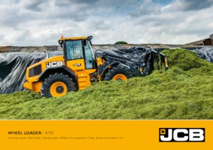 Gumikerekes homlokrakodók JCB 419S