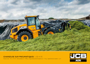 Gumikerekes homlokrakodók JCB 419S