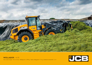 Gumikerekes homlokrakodók JCB 419S