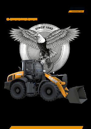 Gumikerekes homlokrakodók Case 421 G  