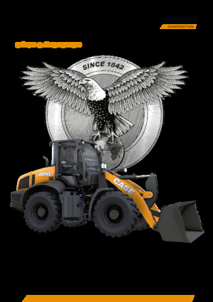 Gumikerekes homlokrakodók Case 421 G  