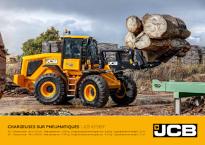 Gumikerekes homlokrakodók JCB 427 HT