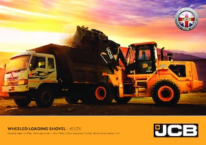 Gumikerekes homlokrakodók JCB 432ZX