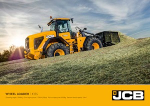 Gumikerekes homlokrakodók JCB 435S