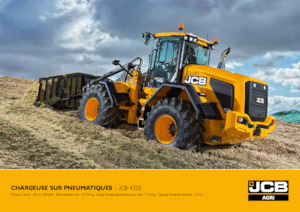 Gumikerekes homlokrakodók JCB 435S