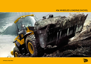 Gumikerekes homlokrakodók JCB 436 HT