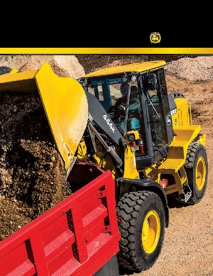 Gumikerekes homlokrakodók John Deere Construction 544 K