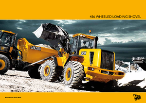 Gumikerekes homlokrakodók JCB 456 HT