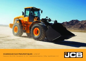 Gumikerekes homlokrakodók JCB 457 ZX