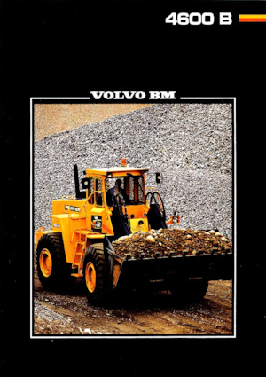 Gumikerekes homlokrakodók Volvo 4600 B