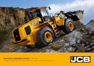 Gumikerekes homlokrakodók JCB 467 ZX