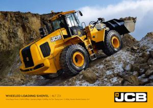 Gumikerekes homlokrakodók JCB 467ZX