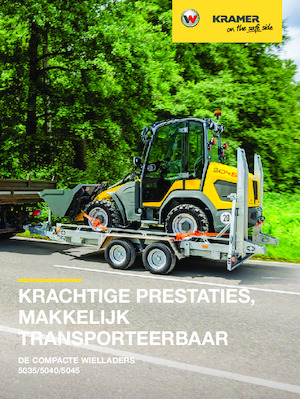 Gumikerekes homlokrakodók Kramer 5040