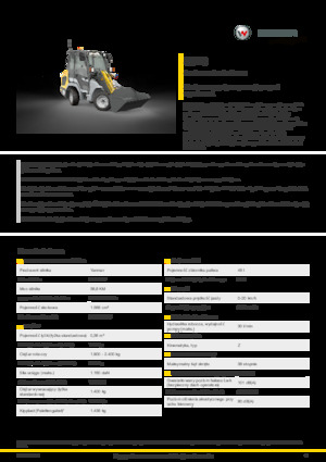 Gumikerekes homlokrakodók Kramer 5040