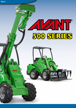 Gumikerekes homlokrakodók Avant Tecno Avant 520