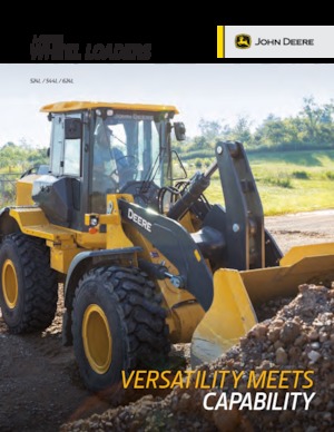 Gumikerekes homlokrakodók John Deere Construction 624L