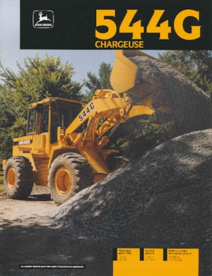 Gumikerekes homlokrakodók John Deere Construction 544 G