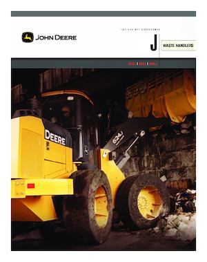 Gumikerekes homlokrakodók John Deere Construction 644 J