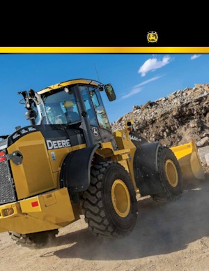 Gumikerekes homlokrakodók John Deere Construction 624K-II