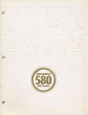 Gumikerekes homlokrakodók International Harvester 580