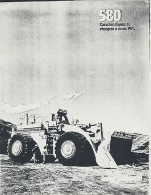 Gumikerekes homlokrakodók International Harvester 580