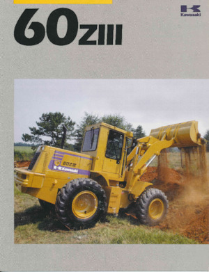 Gumikerekes homlokrakodók Kawasaki 60Z III