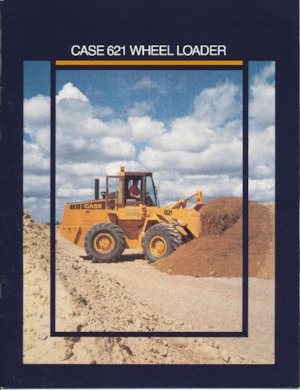 Gumikerekes homlokrakodók Case 621 