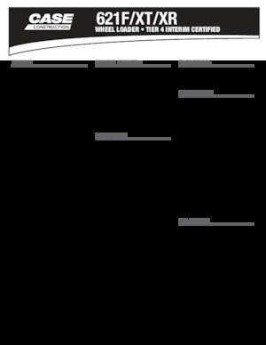 Gumikerekes homlokrakodók Case 621 F