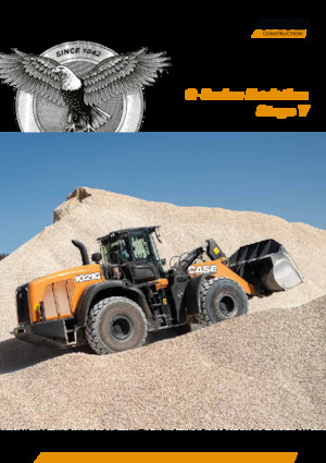 Gumikerekes homlokrakodók Case 521 G 