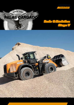 Gumikerekes homlokrakodók Case 521 G 