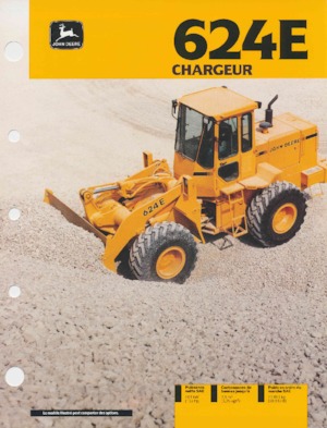 Gumikerekes homlokrakodók John Deere Construction 624 E