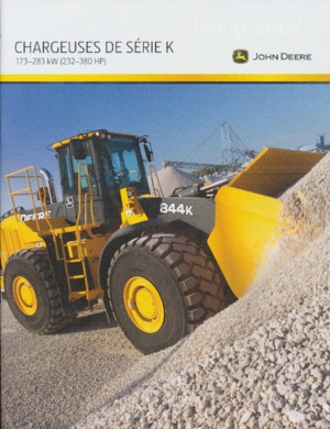 Gumikerekes homlokrakodók John Deere Construction 844 K